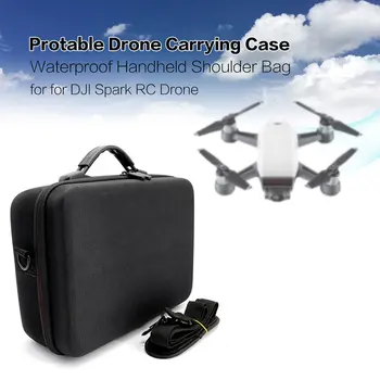 

Drone Storage Bag Waterproof Carrying Case Handheld Shoulder Bag for DJI Spark RC Drone Quadcopter Accessoriesn prop protector