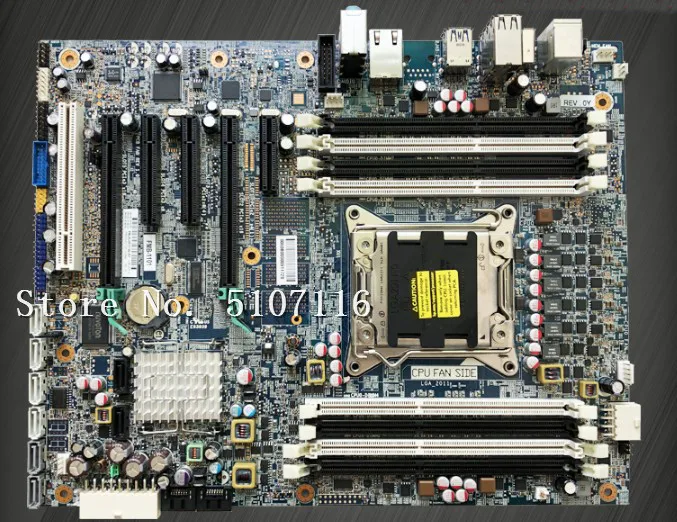 Высококачественная настольная материнская плата для Z420 C602 X79 708615-001 аккумулятор большой емкости 618263-003 будет испытания перед отправкой