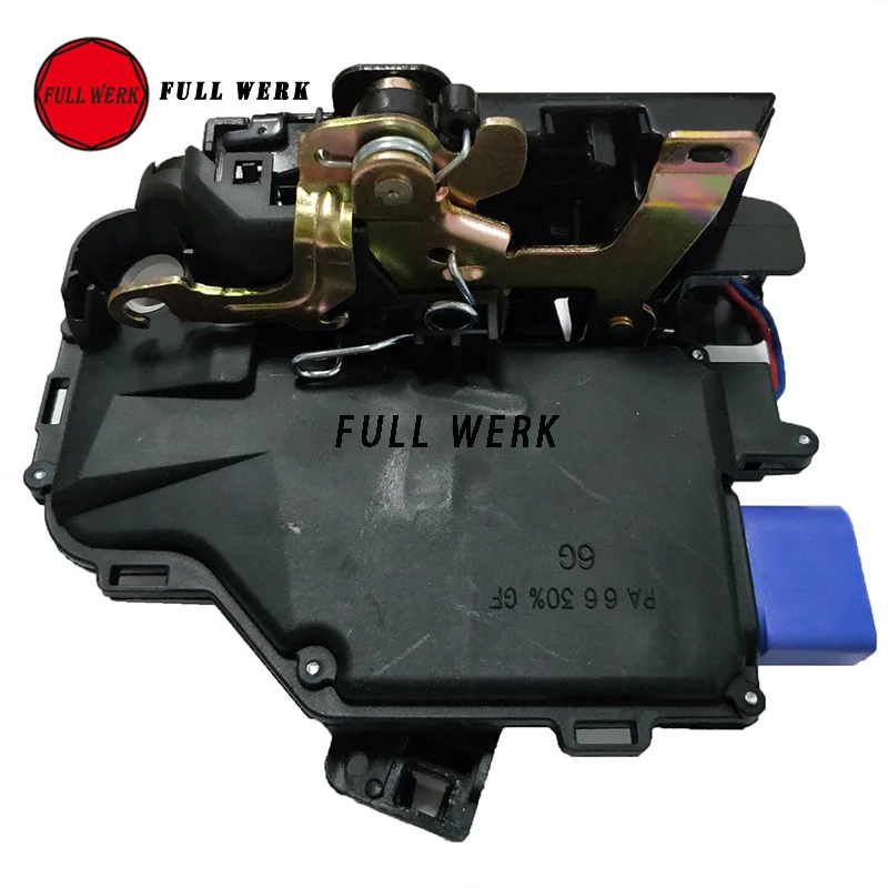 1pc 3D1 837 015AB Front Left Door Lock Latch Actuator 9 Pins for VW Porsche Accessories