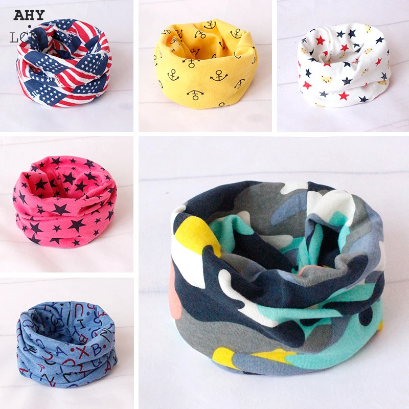 Los niños de otoño e invierno niños niñas de dibujos animados de bebé bufanda adorable Xxnx algodón acolchado anillo O cuello bufanda Echarpe Foulard bufanda de invierno
