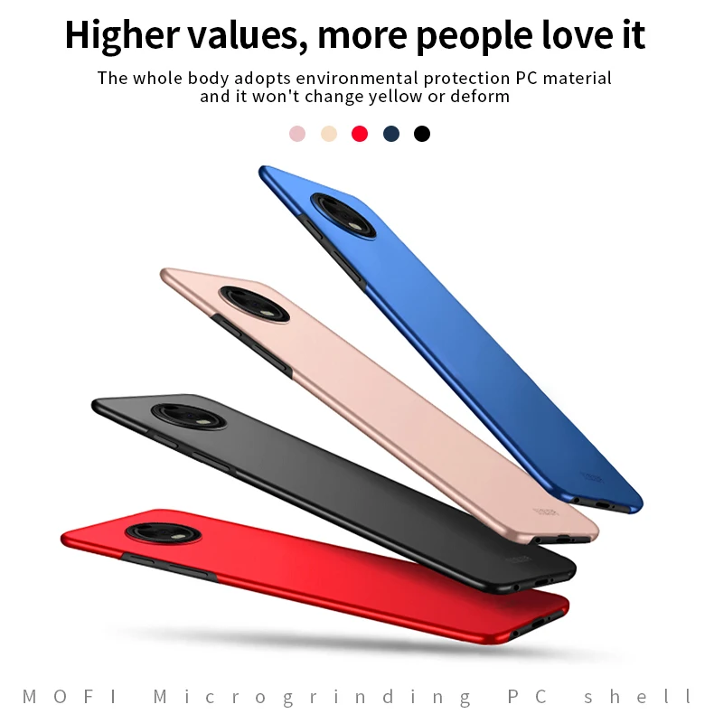MOFi для Motorola Moto Z4 Force чехол для ПК Жесткий Роскошный защитный чехол для Motorola Moto Z4 Force Fundas Phone Shell