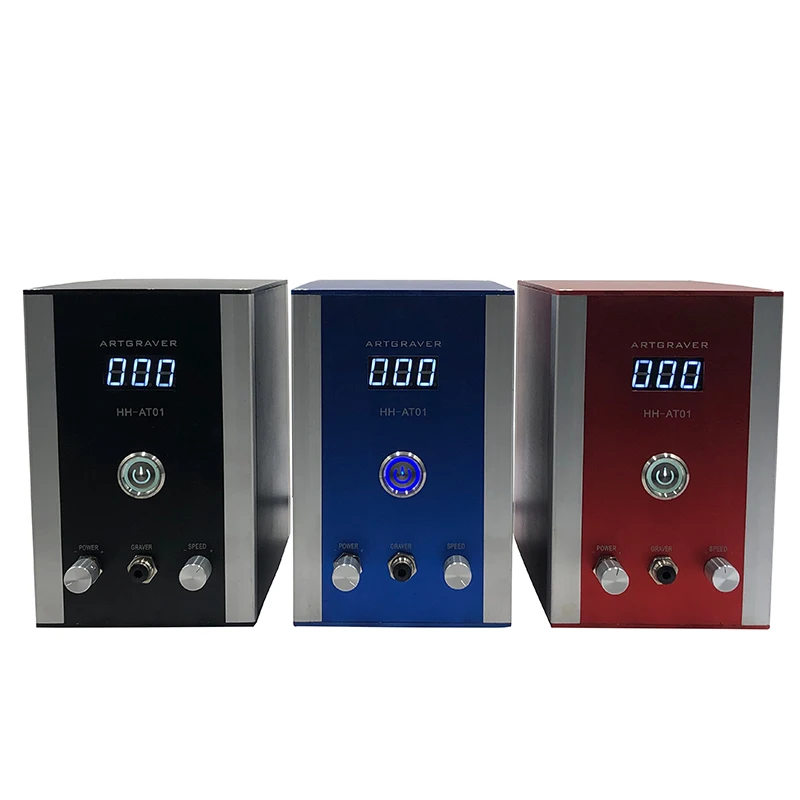 

Newest Professional ART Graver Jewelry Engraving Machine with 6pcs Knives Pneumatic Graver Machine
