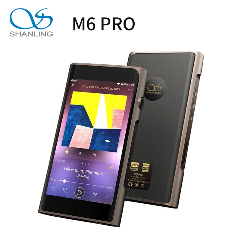 SHANLING M6 Pro Player Dual AK4497EQ Support