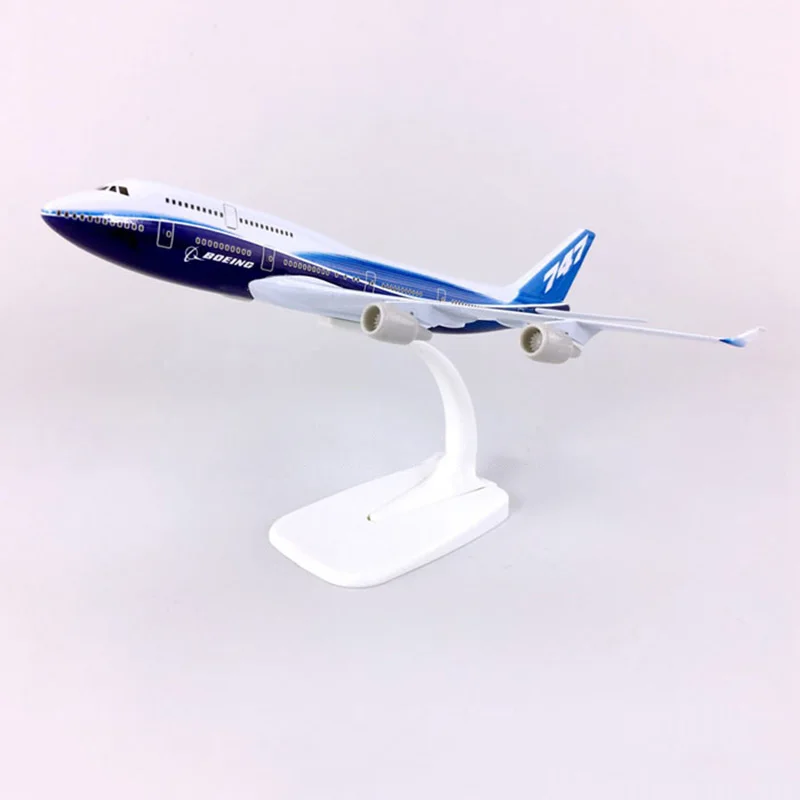 20 см 1/300 масштаб Boeing 747 airlines модель коллекционная игрушка дисплей самолет B-787 самолет коллекция дети Дети подарок дисплей