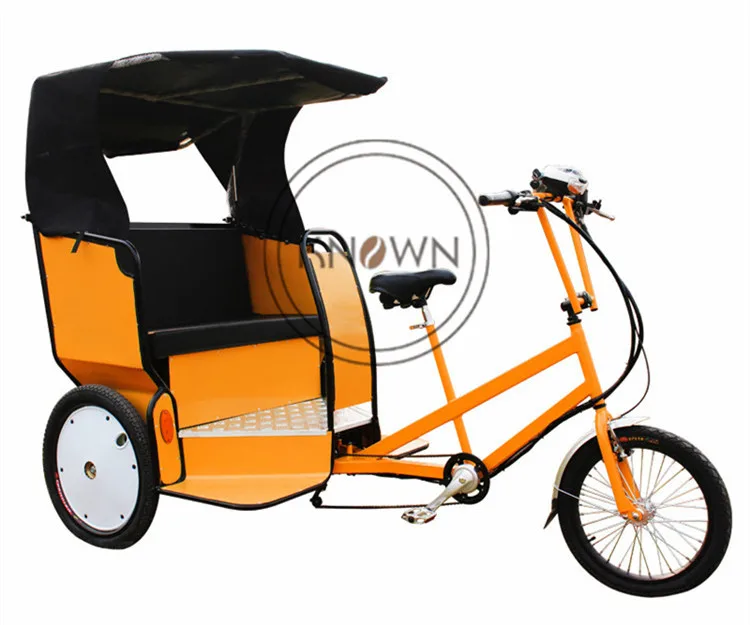 Стиль Pedicab Rickshaw Электрический 6/7 скоростей педаль три колеса голландский грузовой велосипед Нет электрический Bakfiet курьер товары трехколесный велосипед