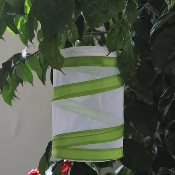 

Folding Cage Net Insect Fly Trap Mantis Catcher Killer Reusable Hanging Plant Butterfly Breeding Cage Garden Home Yard Supplies