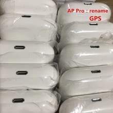 Mais novo pro geração anc carregamento sem fio com sensor inteligente renomear bluetooth fone de ouvido gps posicionamento renomear fone h1 chip