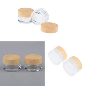 

4Pcs Empty Jar Mini Cosmetic Bottle Make Up Tin Lotions Container 5g