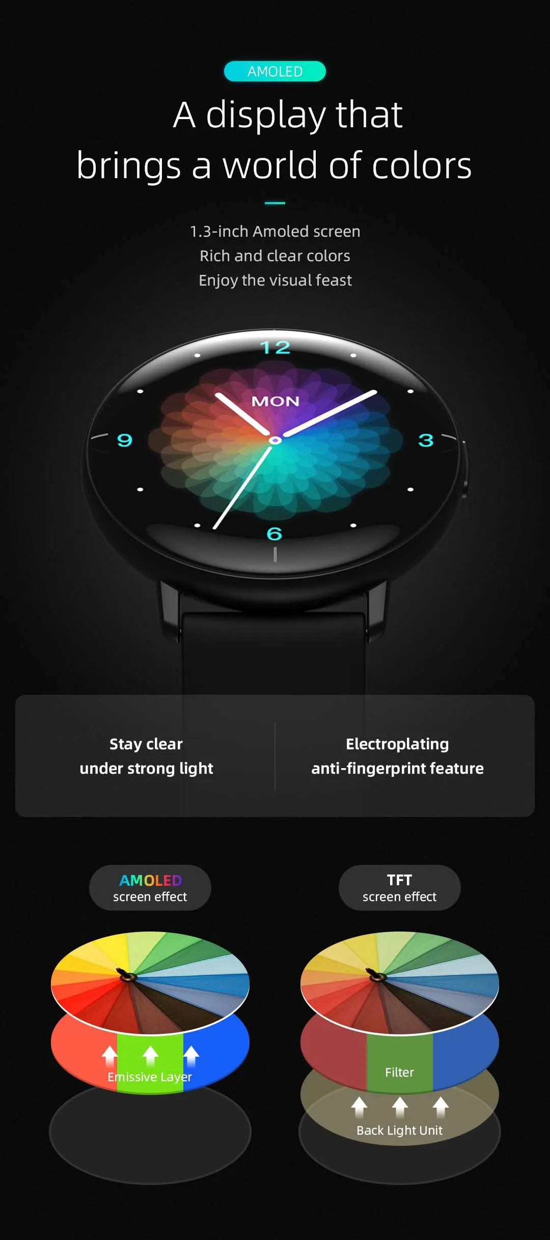Mibro Lite Smartwatch Amoled Display 1.3 Inch Support Multi-language 13 He4b70d386c8844e1b7fd3e42bb33089ak