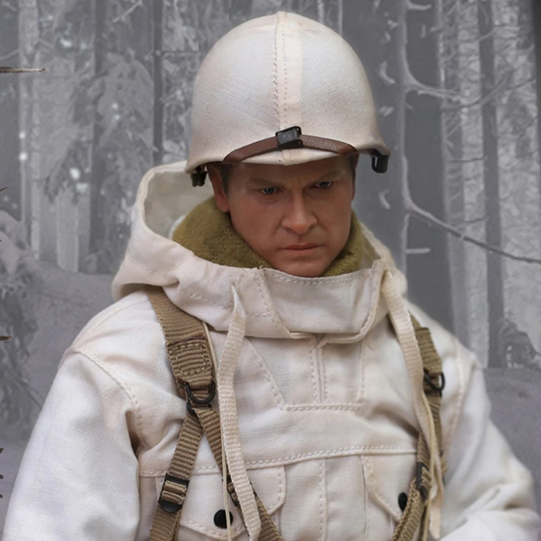 1/6 30 см Солдат модель костюм реалистичные Headsculpt "сделай сам" для солдат; армия в белый снег фигурки и игрушки
