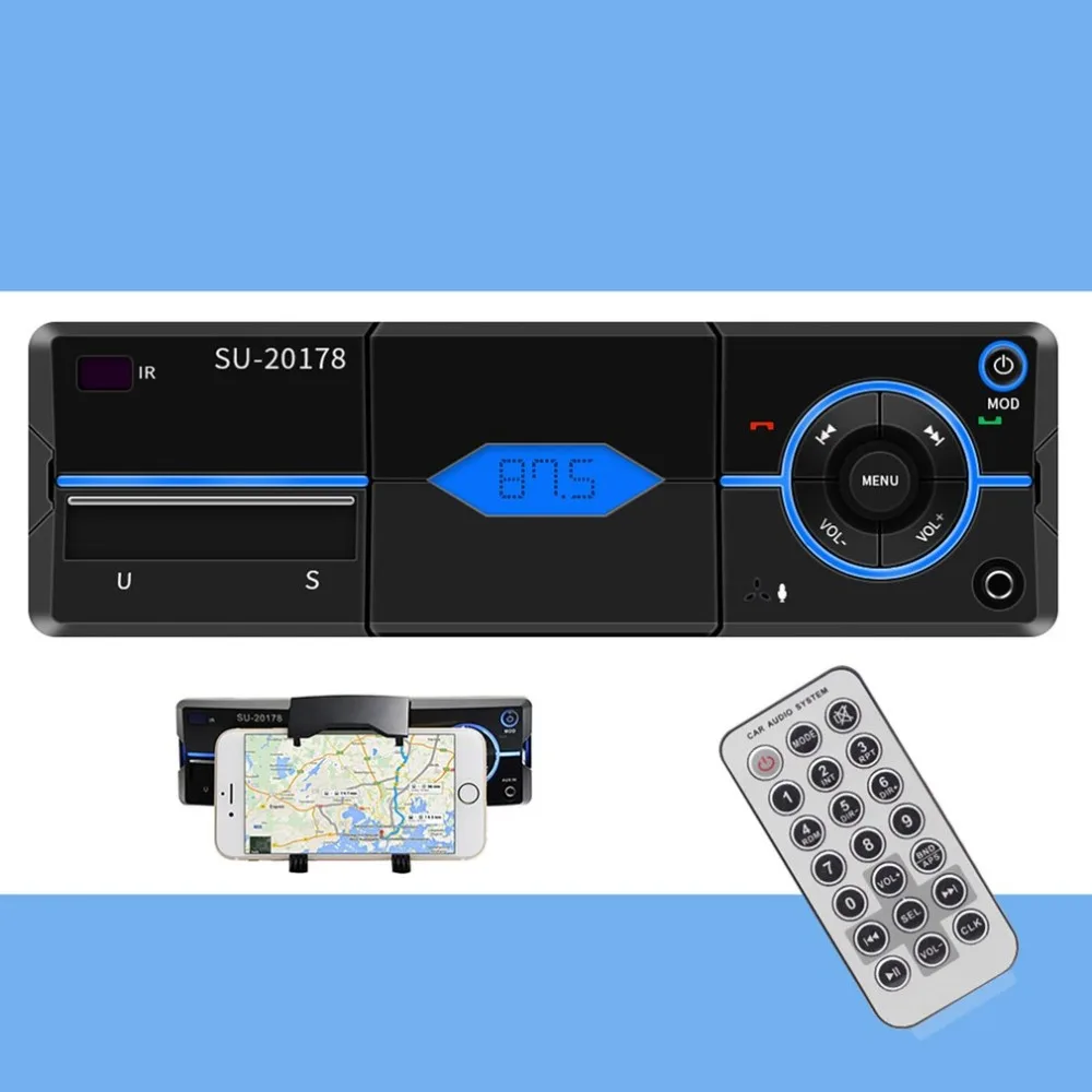 Bluetooth винтажный автомобильный Радио MP3-плеер Стерео USB AUX классический автомобильный стерео аудио стерео плеер AUX-IN MP3-плеер для автомобиля аудио