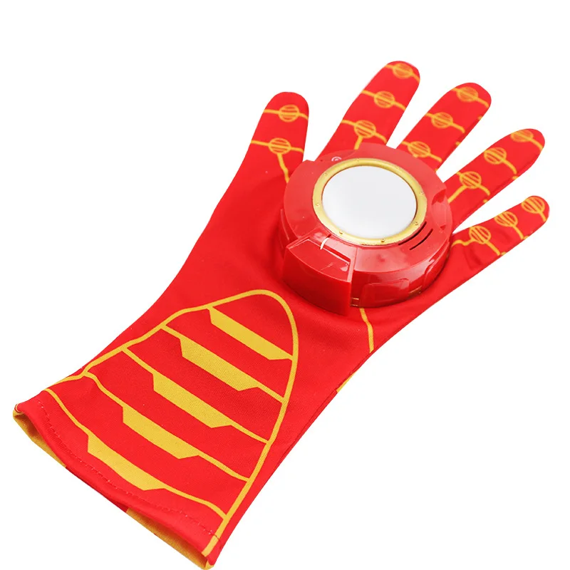 

Super Hero Gloves Transmitter Children Cosplay Light-up Gloves Anime Toy