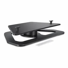 Алюминиевый Прочный кронштейн Подставка офисная База держатель 360 градусов вращение дома черное крепление регулируемая для Amazon Echo Show 2nd