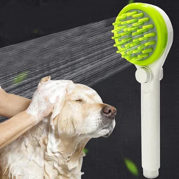

Pet Shower Head Bath Brush Dogs Cats Shower Groom Comb Pet Washing Massage Supply Sprinkler Portable Dog Wash Shower Dropship