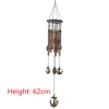 62cm Antirust Copper Wind Chimes Outdoor Living Yard Tubes Bells Garden Decorations Metal WindChimes  9 Tubes Bells 6