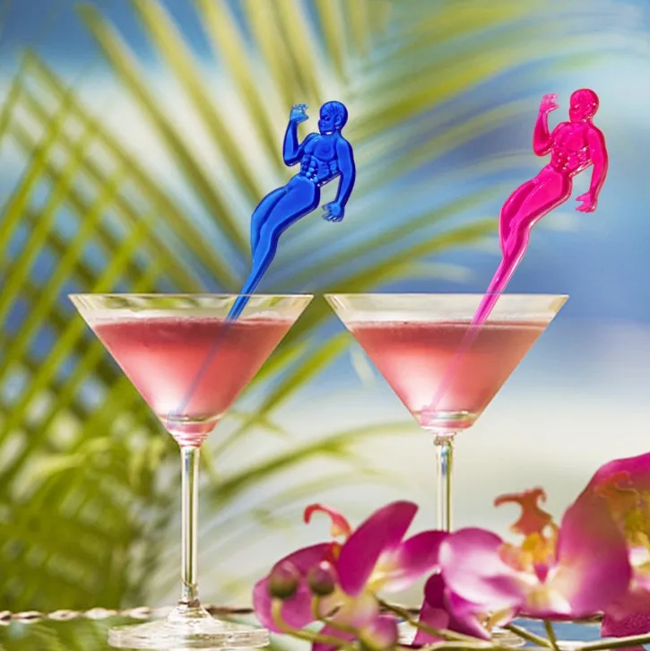 Мужские коктейльные палочки 10 шт. Коктейльные Палочки для напитков винного