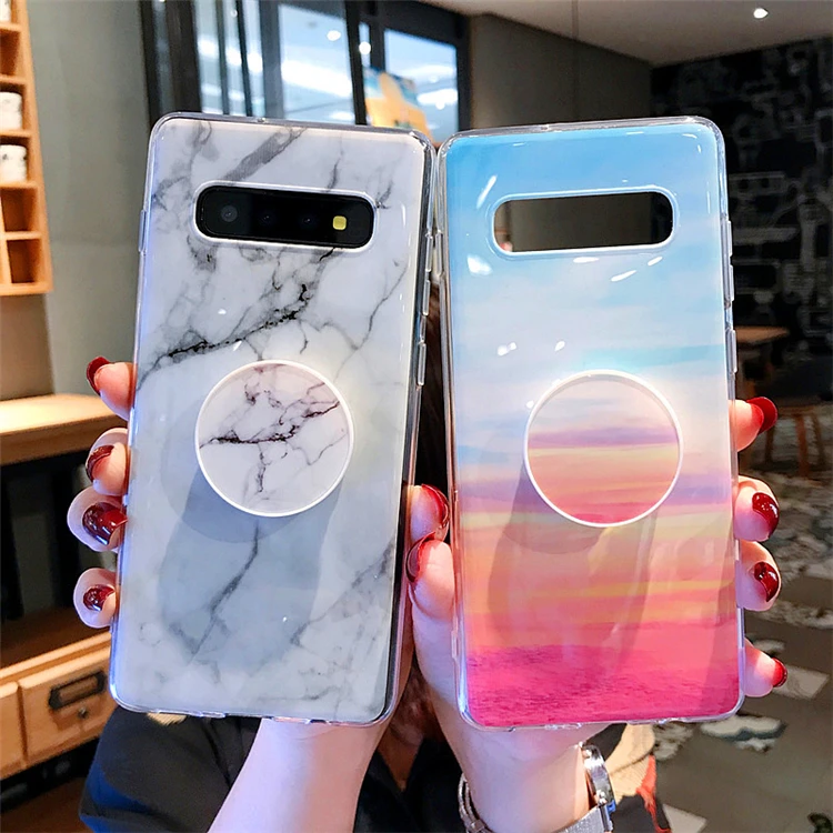 HXM Мрамор чехол для samsung Galaxy A50 A30 A20 A10 M10 Note 8 9 S7 край S8 S9 S10 плюс S10e Чехол Мягкий ТПУ