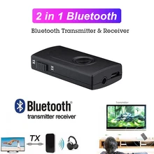 Портативный беспроводной bluetooth-приемник, передатчик 2 в 1, стерео аудио Музыка, bluetooth-приемник, адаптер, аудио приемник