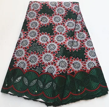 

swiss voile lace in switzerland nigerian lace fabrics 5yards african lace fabric high quality cotton fabric for dress PS-Q213