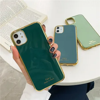 

100pcs Electroplated Bumper Phone Case For iPhone 11 Pro Max XR X XS Max 7 8 6 6S Plus case Cover For iPhone 11 Pro