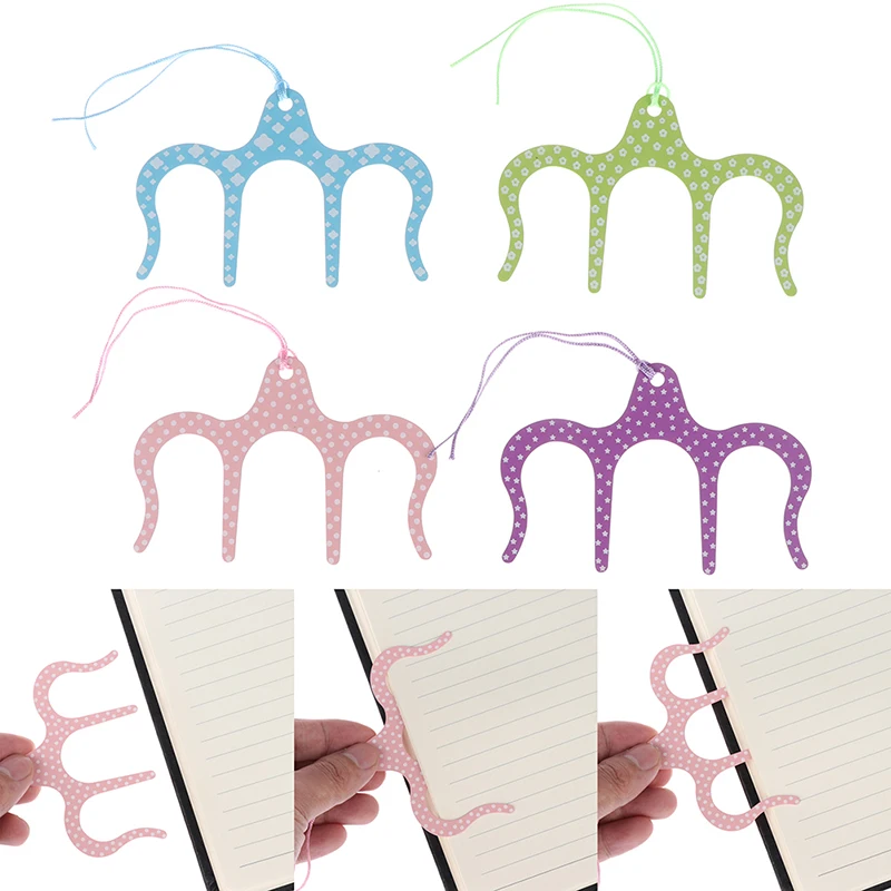 1pc Creative Cute Book Music Folder Metal Clip Series Hand Account Bookmarks Stationery Office Supplies