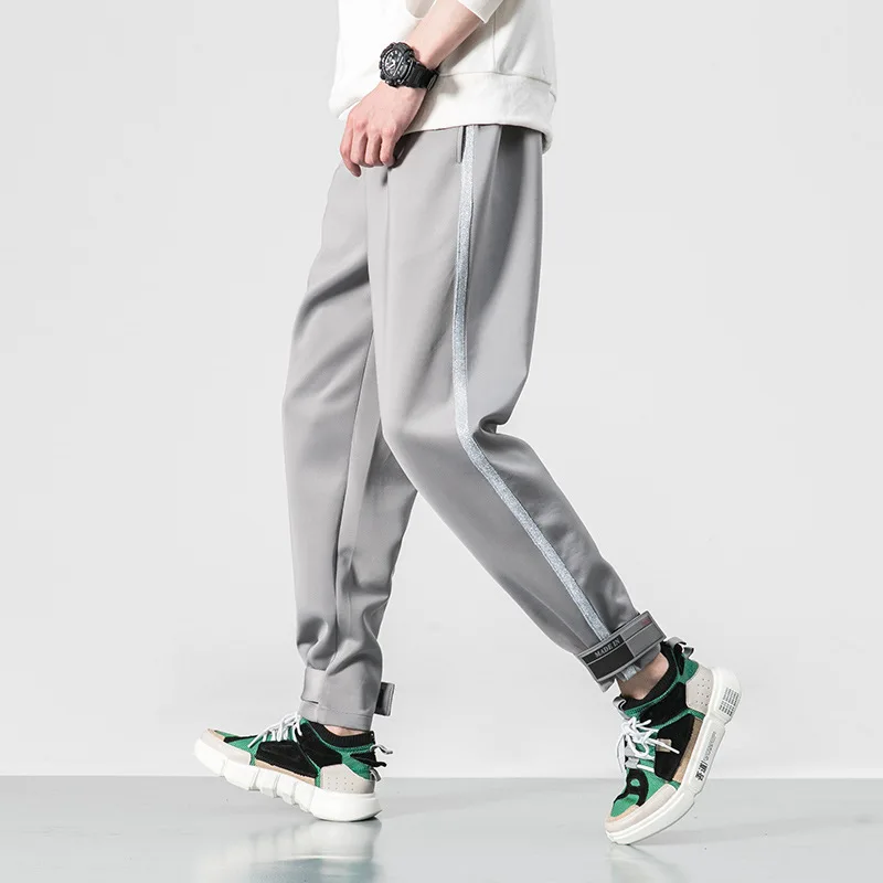 

Japanese-style Loose And Plus-sized Velcro Athletic Pants Harem Pants Trousers