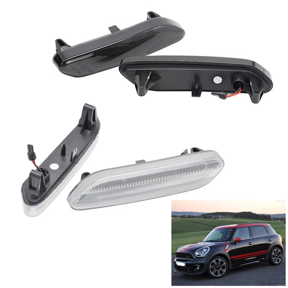 Для BMW MINI COOPER R60 R61 COUNTRYMAN PACEMAN динамический прокрутка Мигающий Светодиодный
