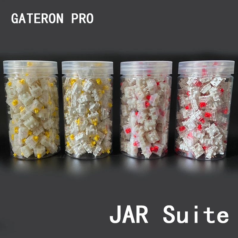 Механическая клавиатура gateron молочного желтого цвета pro переключатель Pro красный