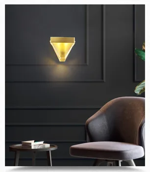 

Modern Light Luxury Crystal Wall Lamp Warm And Creative Hotel Bedroom Bedside Nordic Corridor Aisle Staircase Lamps