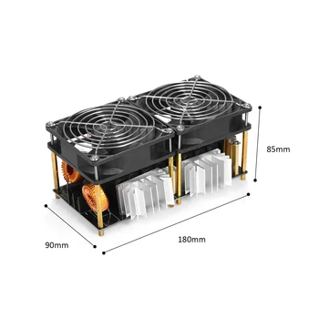 

New DIY 1800W ZVS Induction Heating Board Electronic Durable Low Voltage Module Plate PCB Flyback Driver Heater