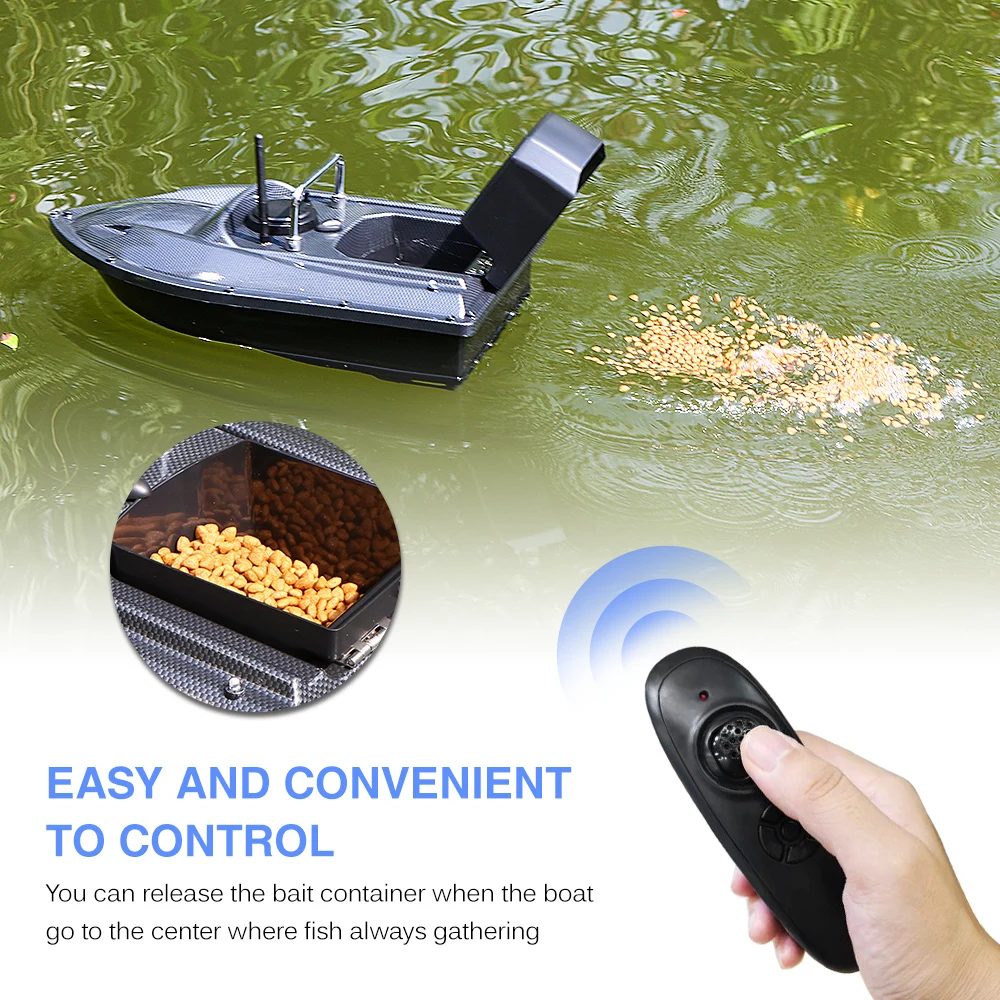 remote control fishing bait boat