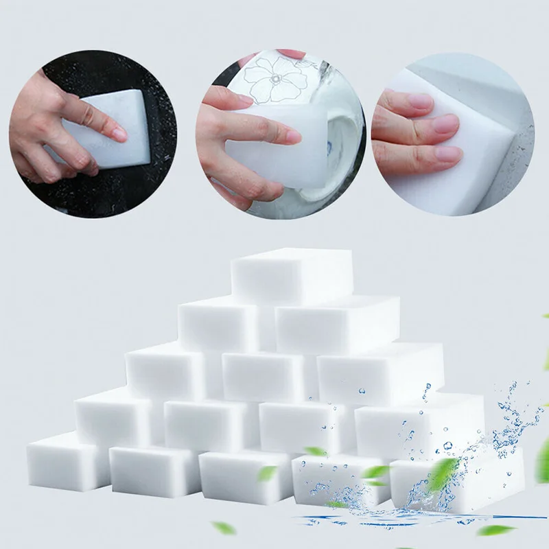 

Magic Sponge Eraser Kitchen Duster Clean Accessory/Microfiber Dish Cleaning Melamine Sponge Nano Wholesale 10*6*2cm