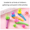 Plastic Ball Toy Floating Ball Game for Toddler Kids Early Learning Interactive Pipe Blowing Breath Training Playsets 1