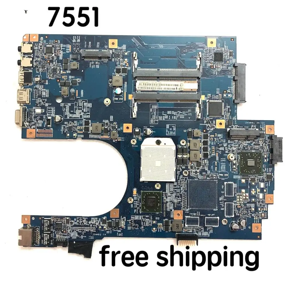 

MBPT901001 MB.PT901.001 For ACER 7551 Laptop motherboard JE70-DN MB 09929-1 48.4HP01.011 Mainboard 100%tested fully work