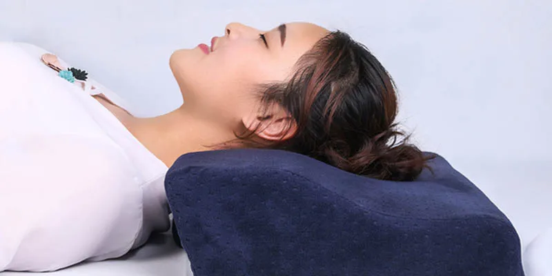 Memory Foam постельные принадлежности защитная подушка для шеи медленный отскок Подушка-бабочка здоровья затылочный шейный размер в 50*30 см