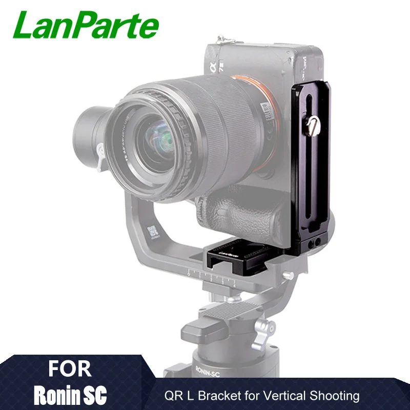 Lanparte-ronin sc l Suporte Placa de Câmera Arca Swiss para Dslr Tiro Vertical de Dji Gimbal Acessórios
