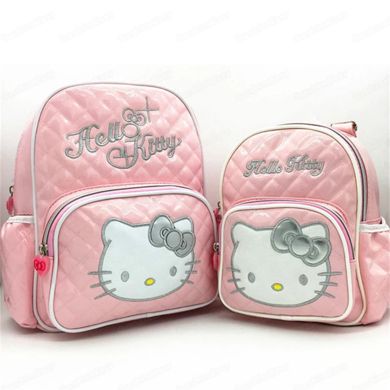 Рисунок «HELLO KITTY» Популярные токарные мини-рюкзак для девочек Стиль PU корейский рюкзак женские Высокое качество Рюкзак Студенческая сумка мульти-функциональная сумка