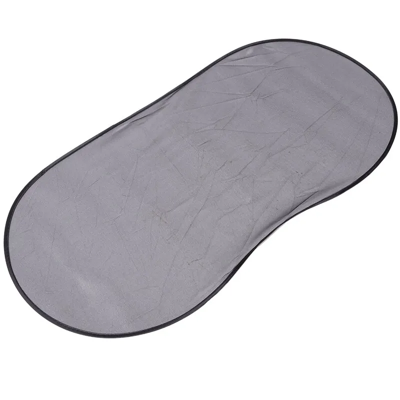 1pc Universal Mesh Nylon Car Rear Window Sunshade With Powerful Suction Cup Sun Visor Screen Sunshade Auto Curtain 100x50cm