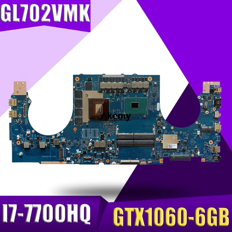  GL702VMK Motherboard For ASUS GL702VMK GL702VML GL702VM laptop Motherboard GL702VMK Mainboard I7-77