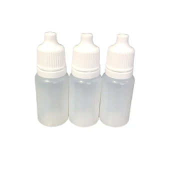 

100pcs Eye Drops Plastic Bottle Ink Bottle Liquid Eye Dropper Bottles Refillable Bottles Drop Ship