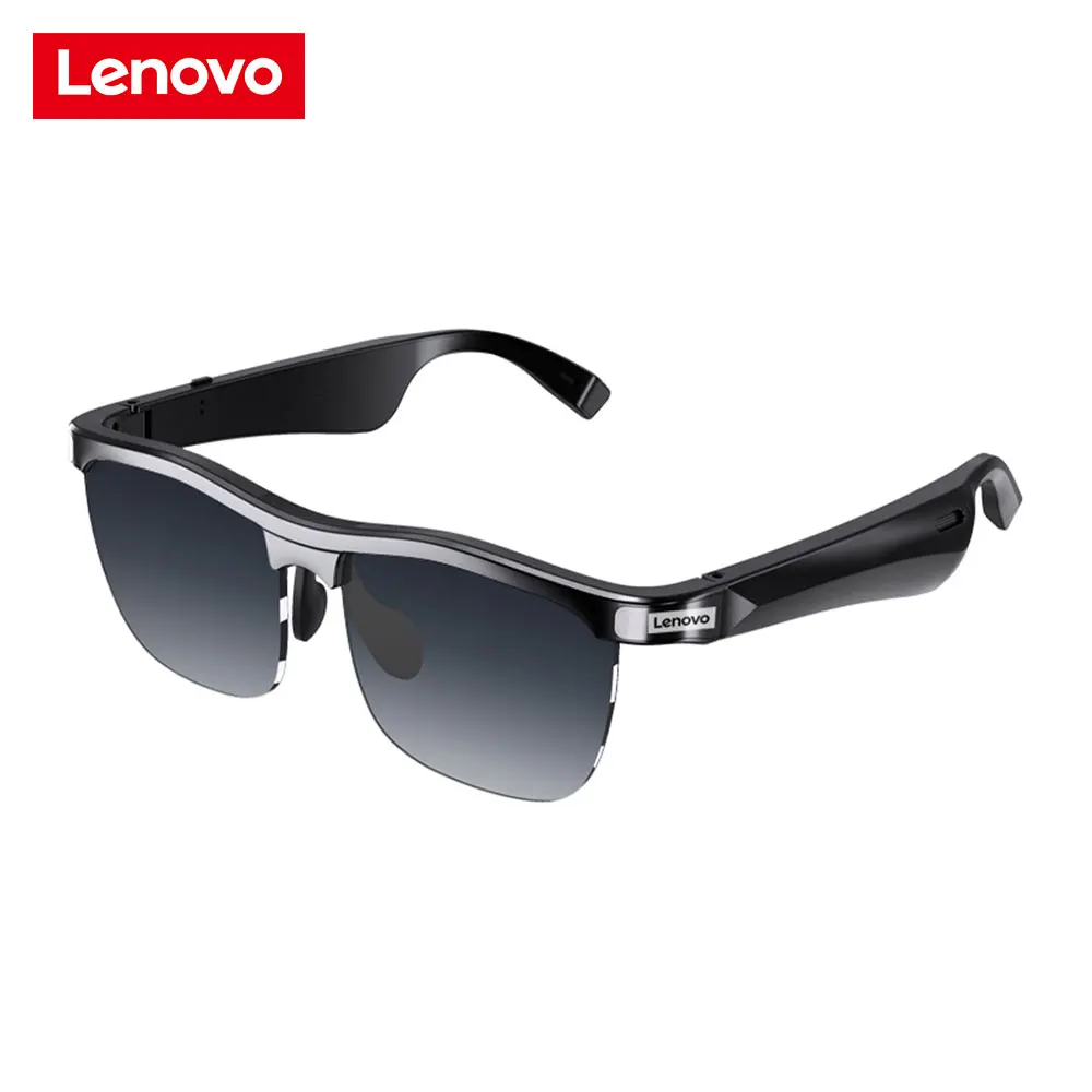 Lenovo Smart Glasses Audio Bluetooth Earphones Wireless Headphones with Built-In Mic-Upgrade For Biking Running Golfing - ANKUX Tech Co., Ltd