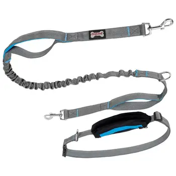 

Pet Dog Leash with Waist Bag Pouch Cushioning Pet Leash for Walking Running