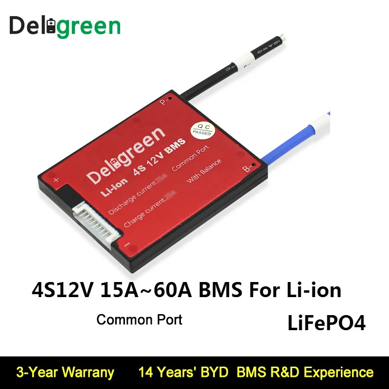

4S 25A 35A 45A 60A 12V PCM PCB BMS for 3.2V LiFePO4 3.7V LiNCM battery pack 18650 Lithion Li ion Battery Pack IN STOCK