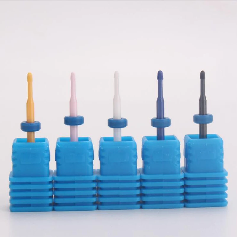 

Nail Ceramic Drill Bit Small Drill Bits For Nails Pedicure Tips Ceramic Polishing Head Nails Tools Manicure Machine Accessories