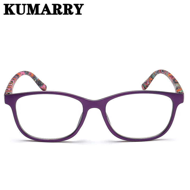 KUMARRY, ультра светильник, Ретро стиль, близорукость, очки для чтения, для мужчин/женщин, близорукие очки с 1,0-1,5-2,0-2,5-3,0-3,5-4,0
