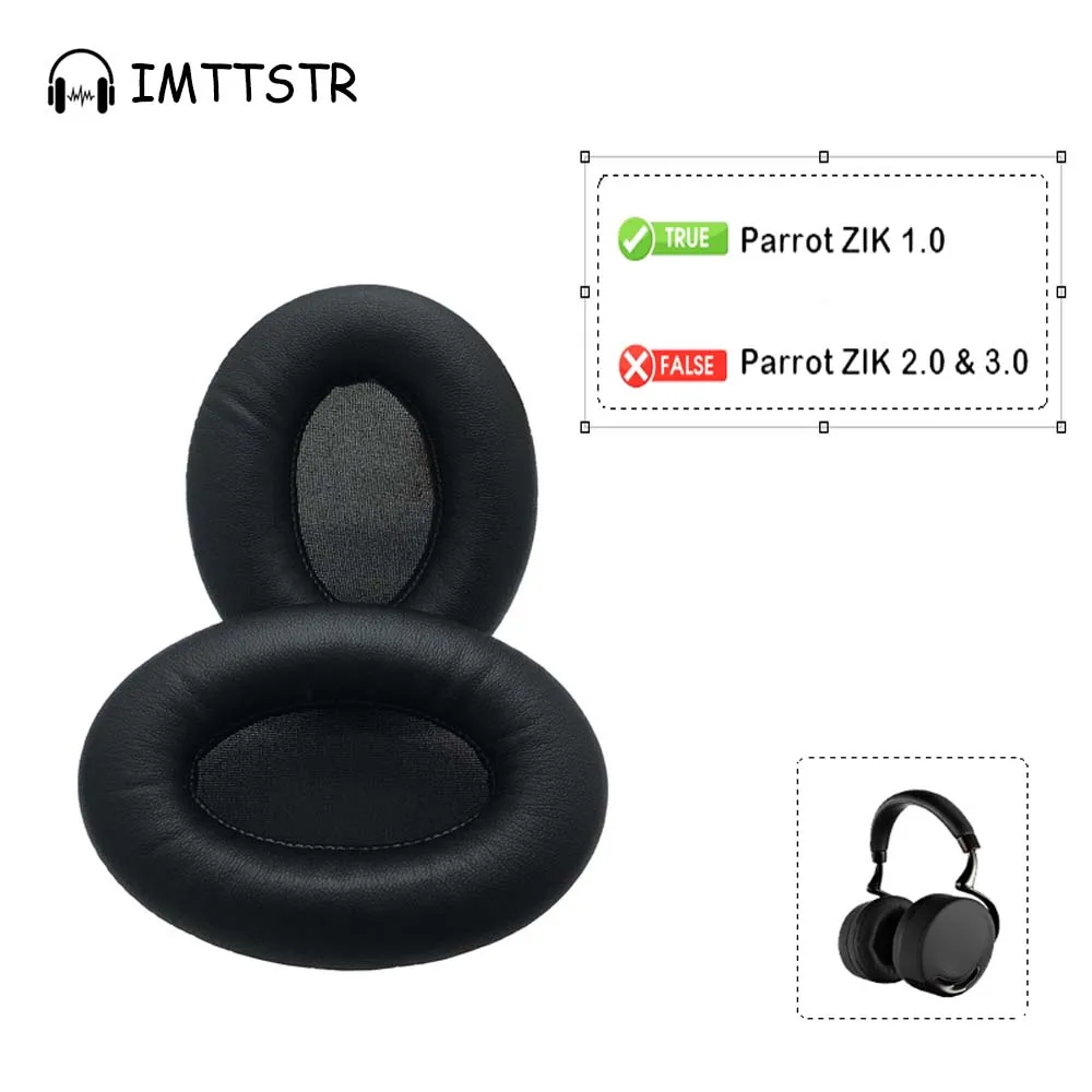 DIY Replacement EarPads for Parrot ZIK 1 0 by Philippe Headphones Cushion Ear pad Cups Earmuffes Cover Sleeve