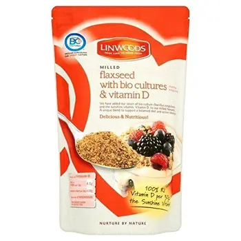 

Linwoods Molidas De Linaza Con Bio Culturas Y La Vitamina D 360g (Paquete de 6)