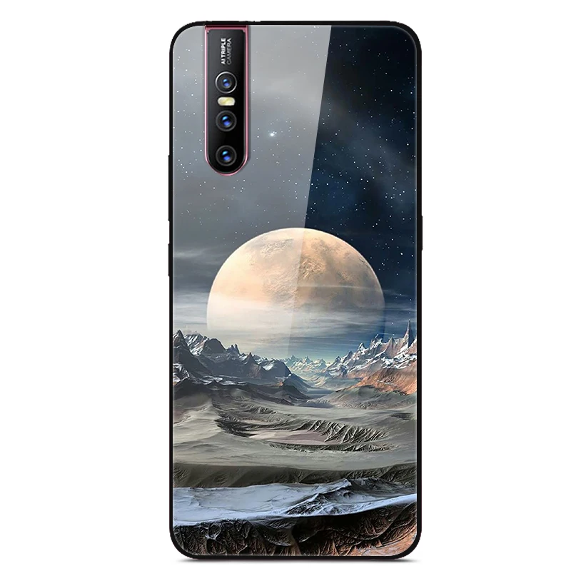 BSXQ Чехол для телефона Xiaomi Redmi 5 6 7 6a 7a Роскошный чехол из закаленного стекла с мягким силиконовым краем для Redmi 8A 6 7 6A - Цвет: BSXQ