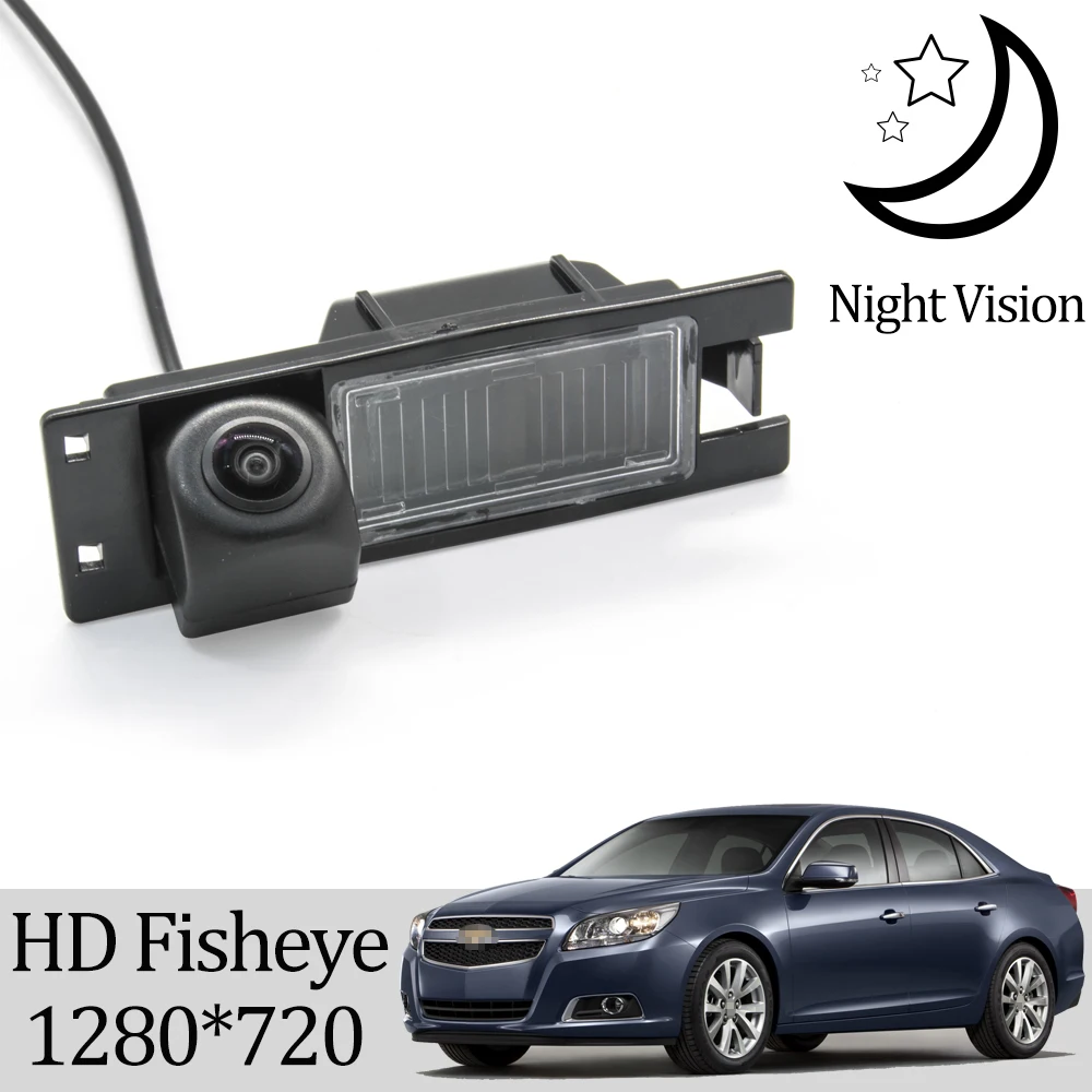 Owtosin HD 1280*720 рыбий глаз камера заднего вида для Chevrolet Malibu MK8 2013 2014 2015 автомобильный