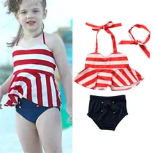 Купальный костюм из 3 предметов для новорожденных девочек; комплект бикини из 2 предметов; топы с оборками и шорты; одежда для малышей; купальный костюм; пляжная одежда для девочек